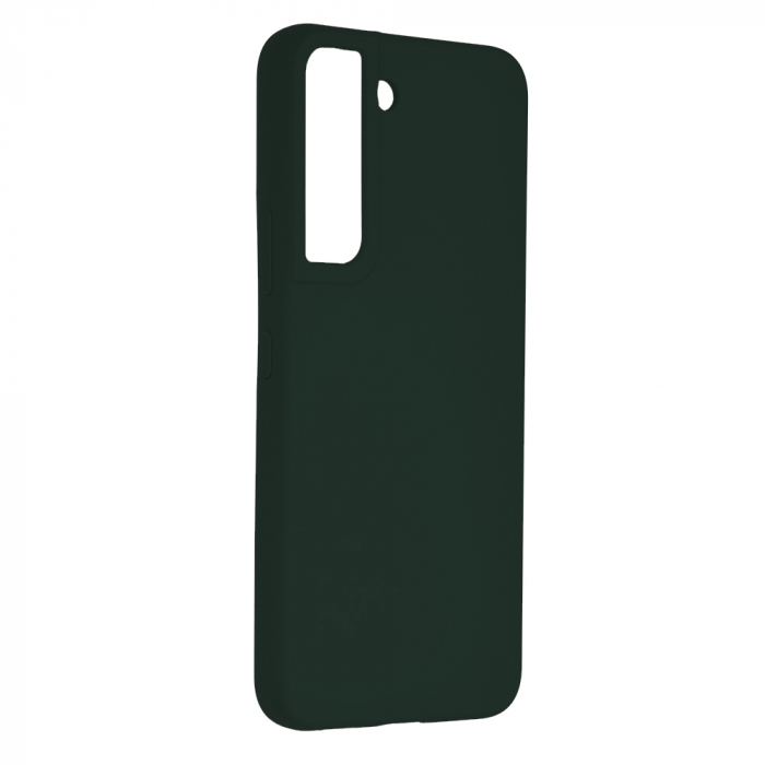 Husa Samsung Galaxy S22, Soft Edge Silicone, Dark Green [4]