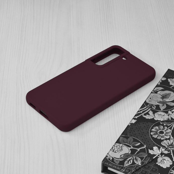 Husa Samsung Galaxy S22, Soft Edge Silicone, Plum Violet [3]