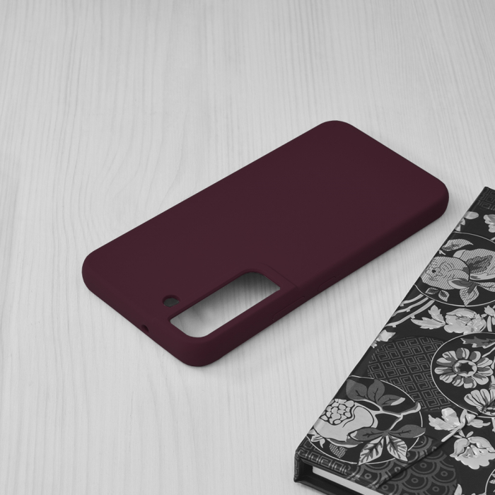 Husa Samsung Galaxy S22, Soft Edge Silicone, Plum Violet [2]