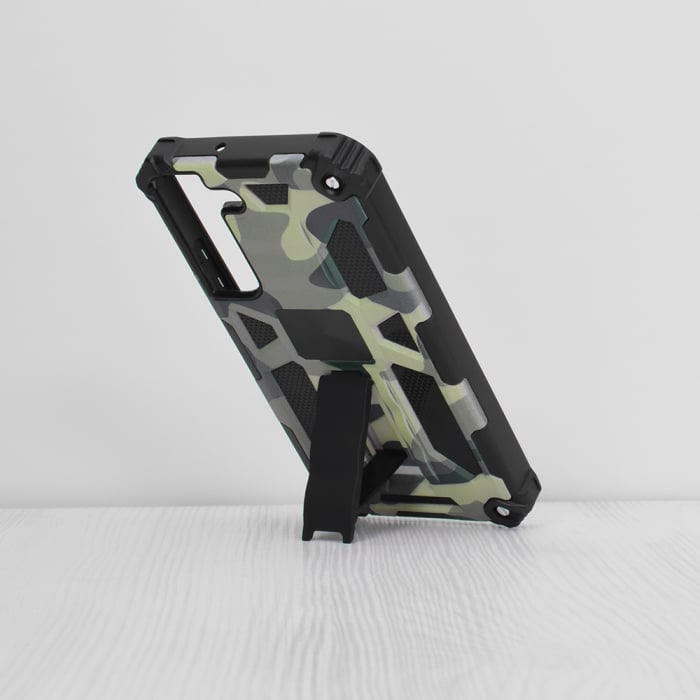 Husa Samsung Galaxy S22, Techsuit Blazor, Camo Lime [3]