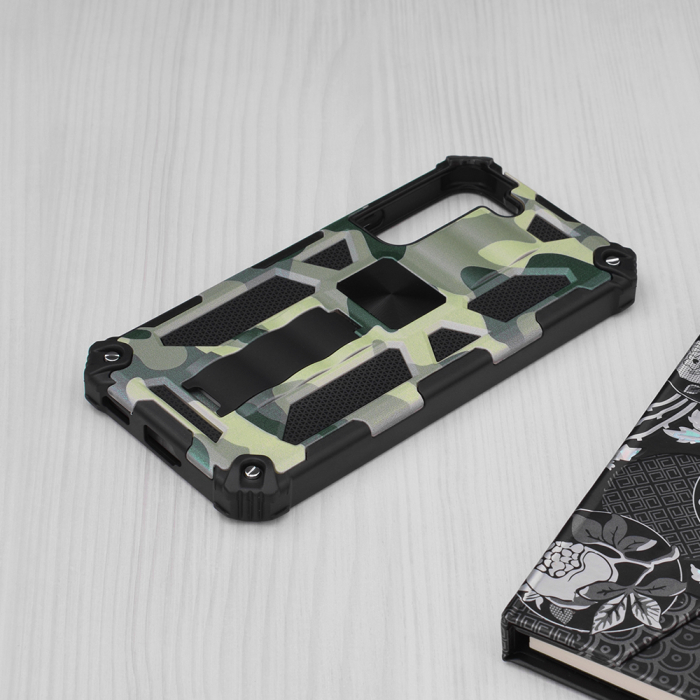 Husa Samsung Galaxy S22, Techsuit Blazor, Camo Lime [5]