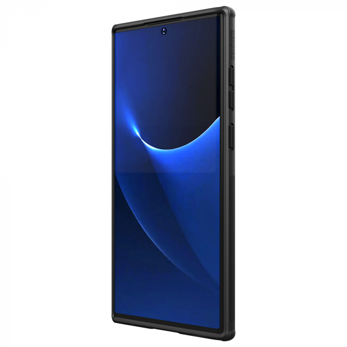 Husa Samsung Galaxy S22 Ultra, Nillkin Super Frosted Shield Pro, Negru [2]