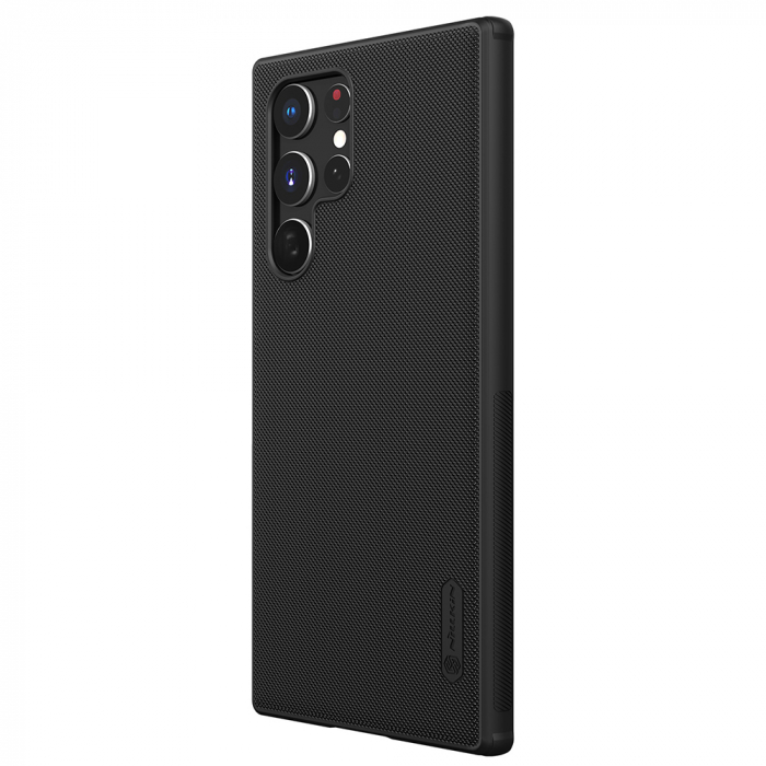 Husa Samsung Galaxy S22 Ultra, Nillkin Super Frosted Shield Pro, Negru [3]