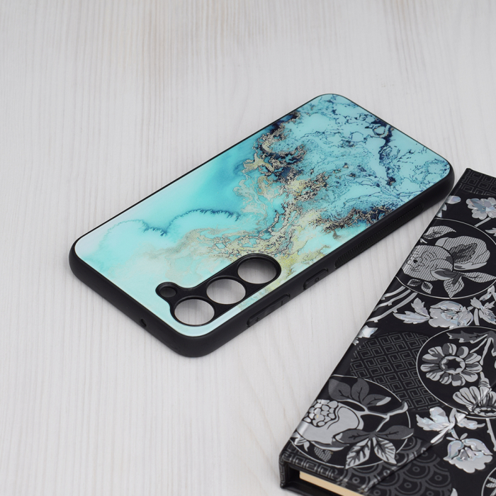 Husa Samsung Galaxy S23, Glaze Series, Blue Ocean [3]