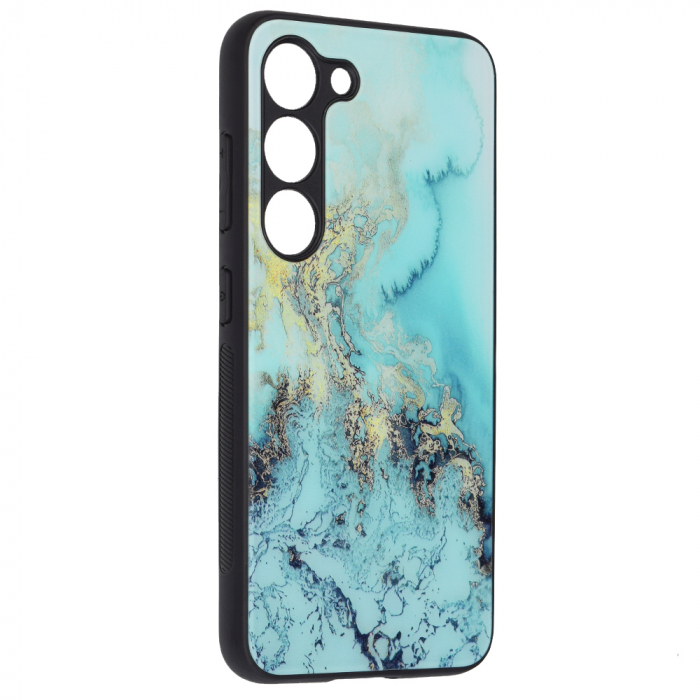 Husa Samsung Galaxy S23, Glaze Series, Blue Ocean [6]
