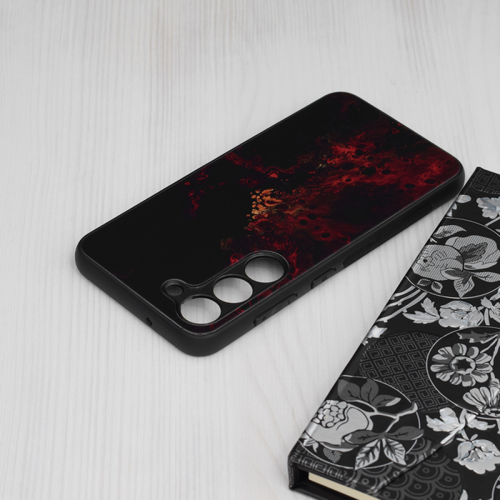 Husa Samsung Galaxy S23, Glaze Series, Red Nebula [3]