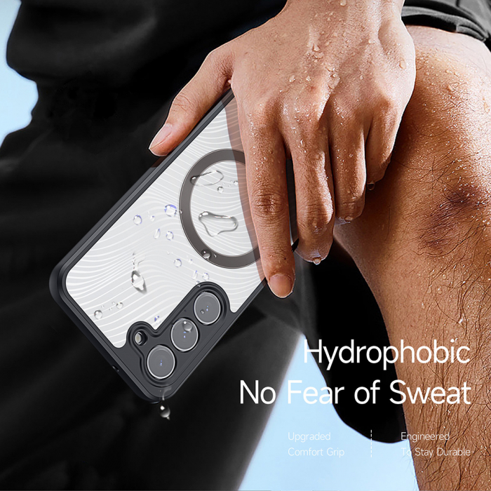 Husa Samsung Galaxy S23 Plus, Dux Ducis Aimo MagSafe, Negru [5]