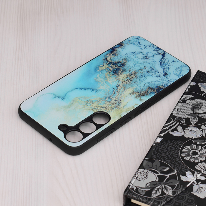 Husa Samsung Galaxy S23 Plus, Glaze Series, Blue Ocean [3]