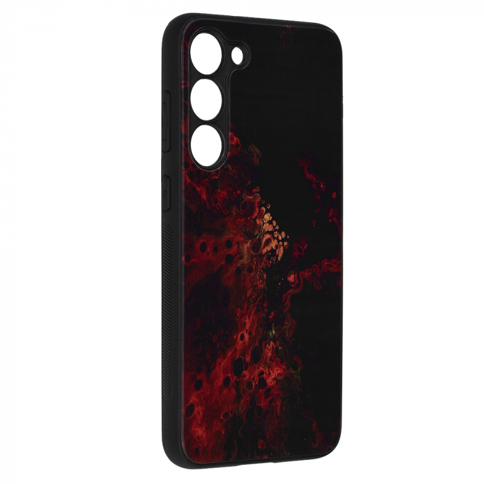 Husa Samsung Galaxy S23 Plus, Glaze Series, Red Nebula [6]