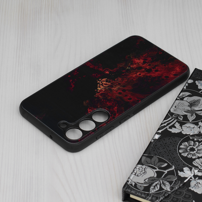 Husa Samsung Galaxy S23 Plus, Glaze Series, Red Nebula [3]
