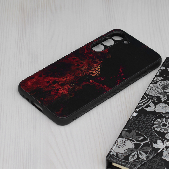 Husa Samsung Galaxy S23 Plus, Glaze Series, Red Nebula [2]