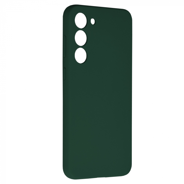 Husa Samsung Galaxy S23 Plus, Soft Edge Silicone, Dark Green [2]