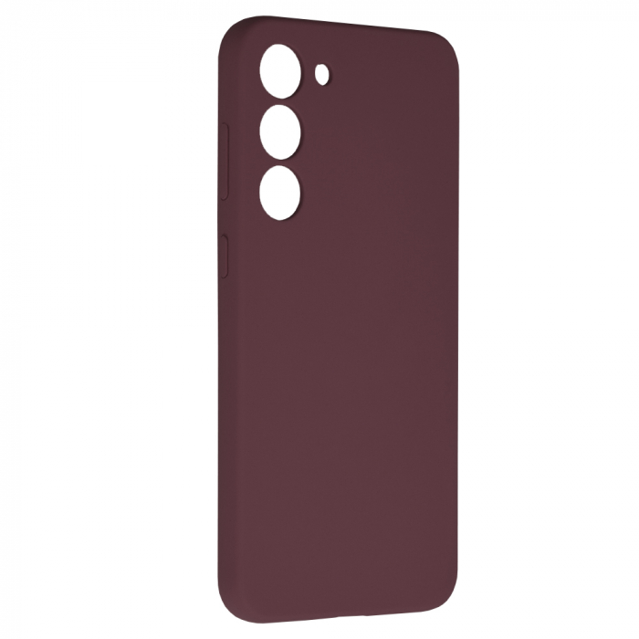 Husa Samsung Galaxy S23 Plus, Soft Edge Silicone, Plum Violet [2]