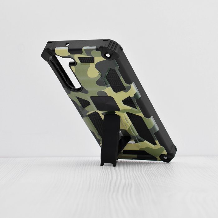 Husa Samsung Galaxy S23 Plus, Techsuit Blazor, Camo Lime [3]