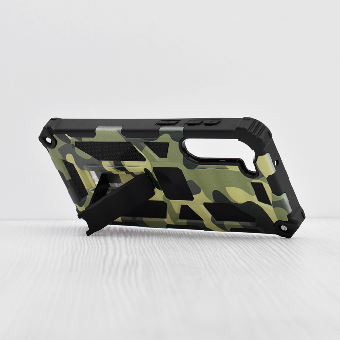 Husa Samsung Galaxy S23 Plus, Techsuit Blazor, Camo Lime [2]