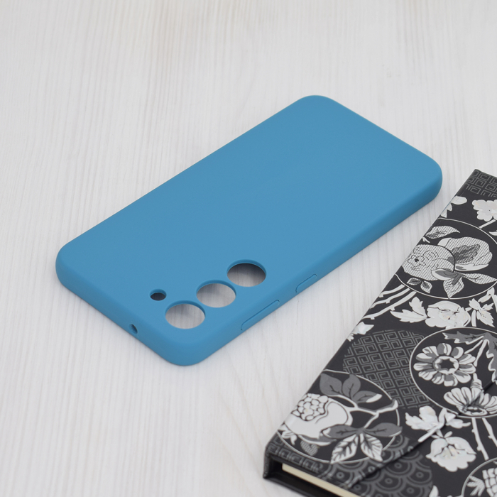Husa Samsung Galaxy S23, Soft Edge Silicone, Denim Blue [4]