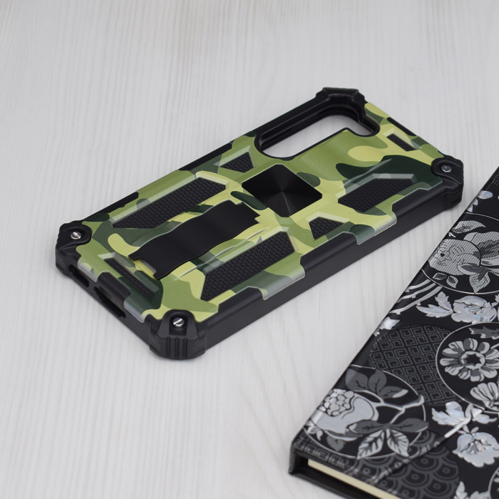 Husa Samsung Galaxy S23, Techsuit Blazor, Camo Lime [5]
