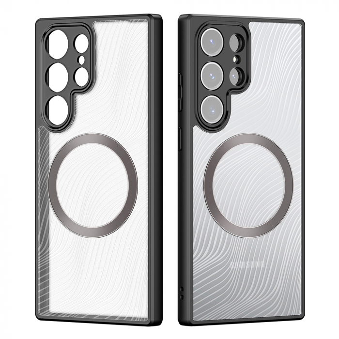 Husa Samsung Galaxy S23 Ultra, Dux Ducis Aimo MagSafe, Negru [2]