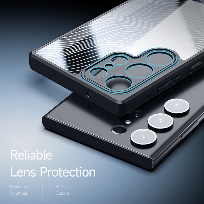 Husa Samsung Galaxy S23 Ultra, Dux Ducis Aimo Series, Negru [7]