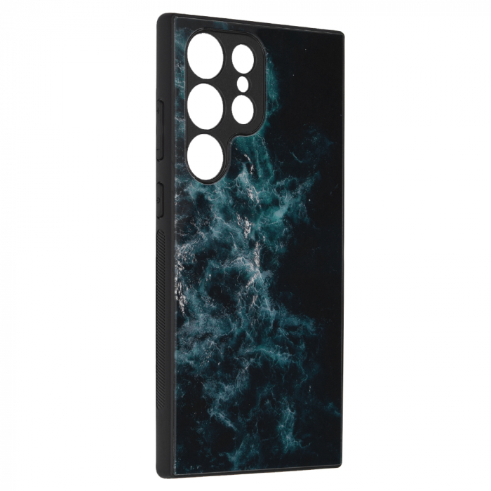 Husa Samsung Galaxy S23 Ultra, Glaze Series, Blue Nebula [6]