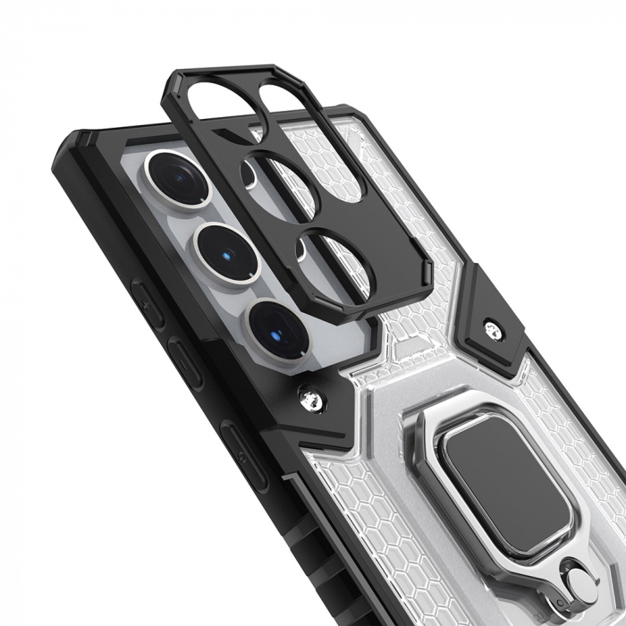 Husa Samsung Galaxy S23 Ultra, Honeycomb Armor, Negru [5]