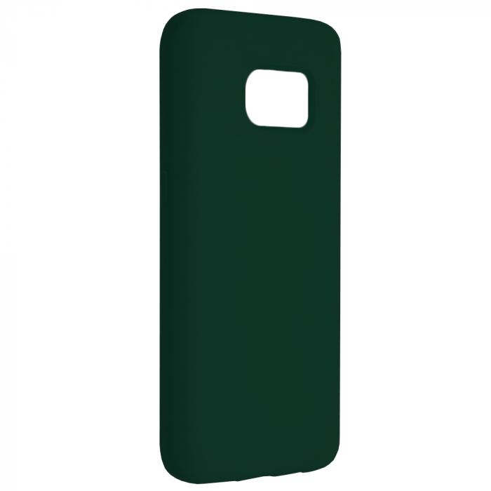 Husa Samsung Galaxy S7 Edge, Soft Edge Silicone, Dark Green [2]