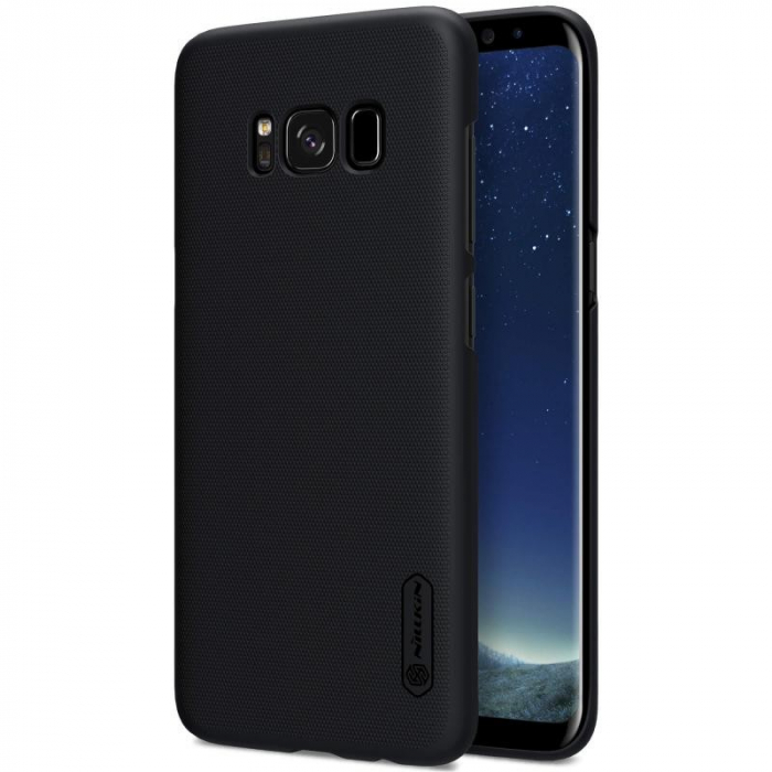 Husa Samsung Galaxy S8 Plus, Nillkin Super Frosted Shield, Negru [3]