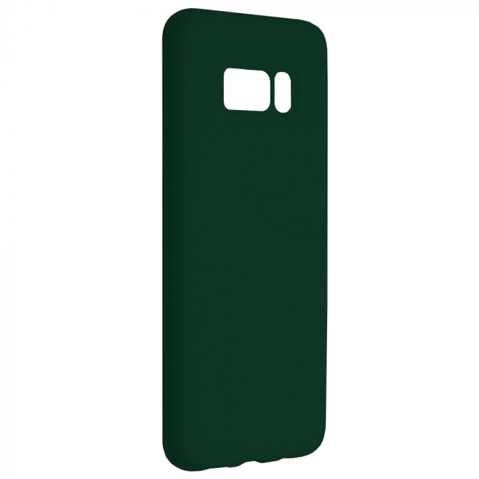 Husa Samsung Galaxy S8 Plus, Soft Edge Silicone, Dark Green [2]