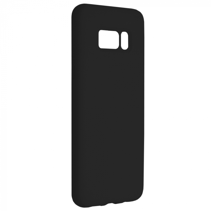Husa Samsung Galaxy S8 Plus, Soft Edge Silicone, Negru [2]