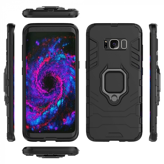 Husa Samsung Galaxy S8, Techsuit Shield Ring, Negru [8]