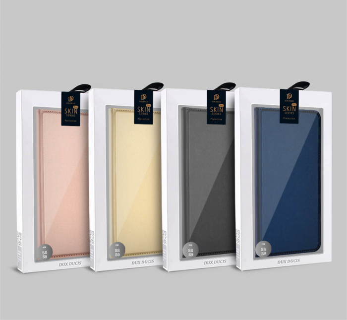 Husa Samsung Galaxy S9, Dux Ducis Skin Pro Flip Book, Negru [11]