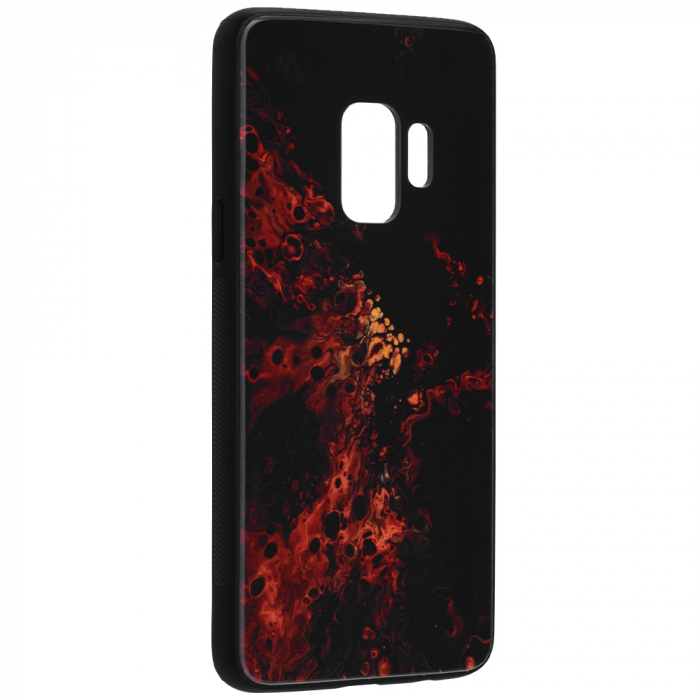 Husa Samsung Galaxy S9, Glaze Series, Red Nebula [2]