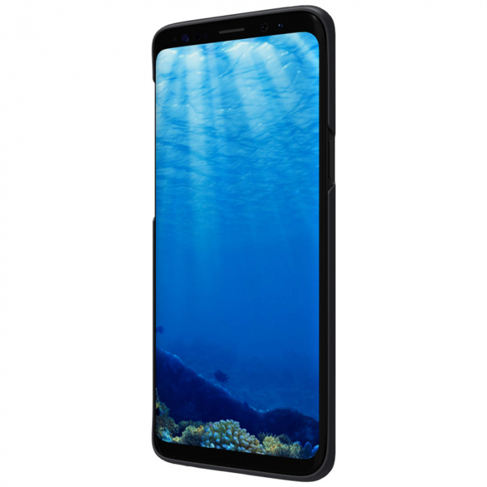 Husa Samsung Galaxy S9, Nillkin Super Frosted Shield, Negru [3]