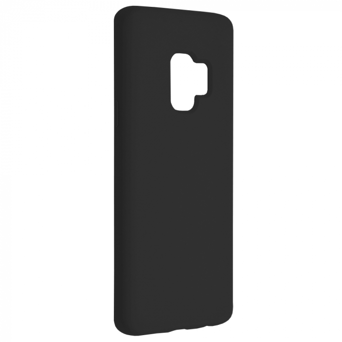 Husa Samsung Galaxy S9 Plus, Soft Edge Silicone, Negru [2]