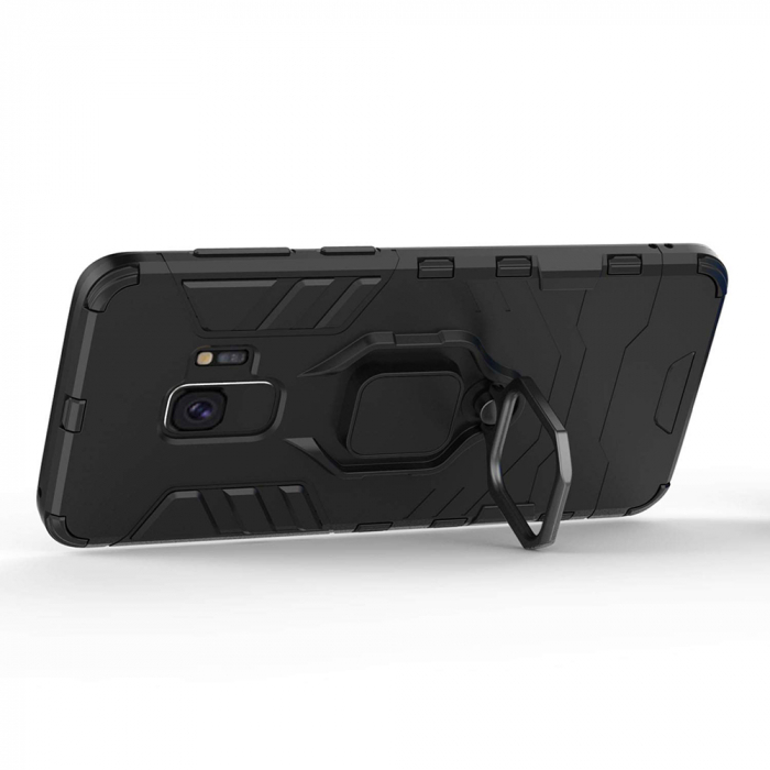 Husa Samsung Galaxy S9, Techsuit Shield Ring, Negru [8]