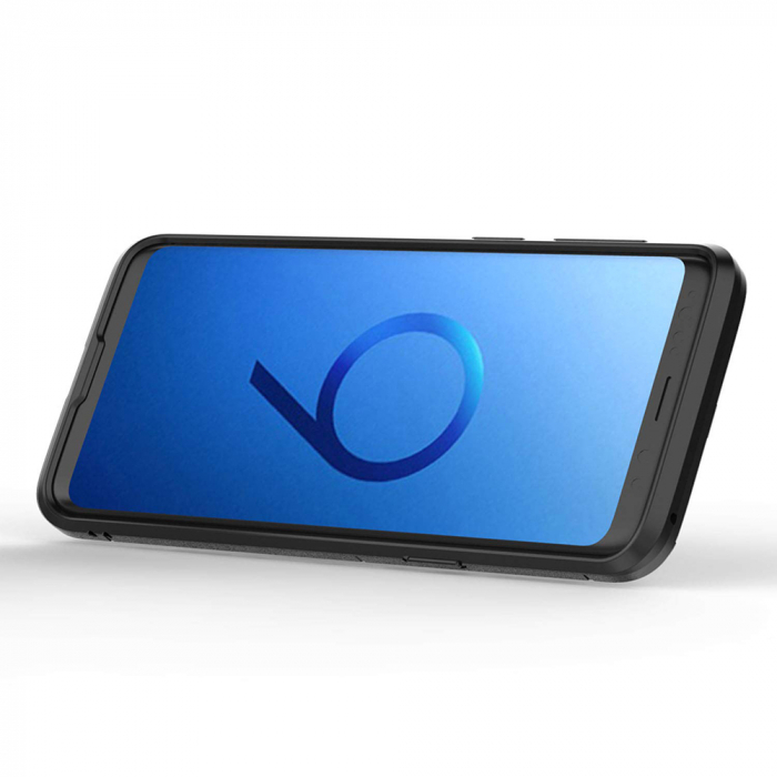 Husa Samsung Galaxy S9, Techsuit Shield Ring, Negru [5]