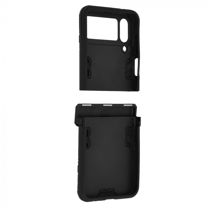 Husa Samsung Galaxy Z Flip4, Techsuit Shield Ring, Negru [5]