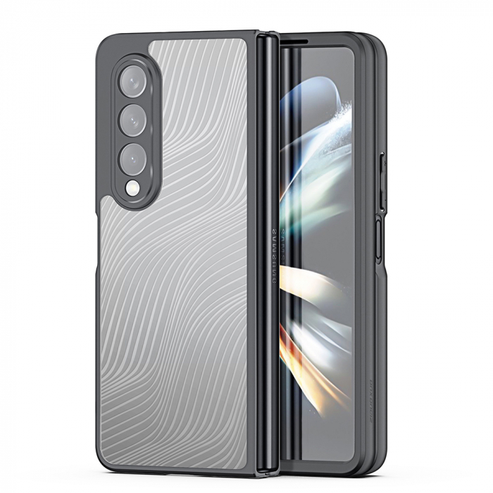 Husa Samsung Galaxy Z Fold4, Dux Ducis Aimo Series, Negru [2]