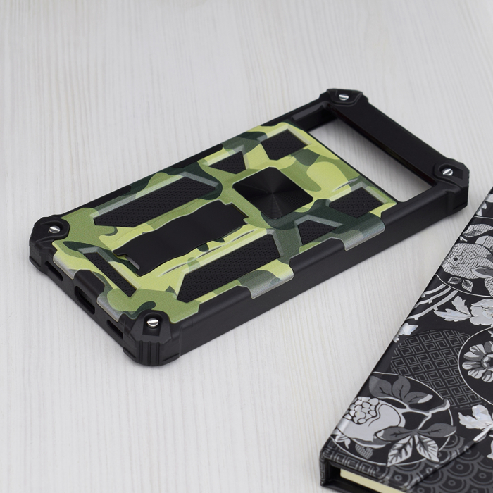 Husa Techsuit Blazor pentru Google Pixel 7a, Camo Lime [5]