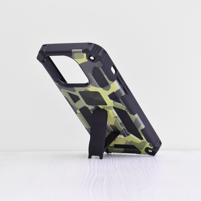 Husa Techsuit Blazor pentru iPhone 14 Pro, Camo Lime [3]
