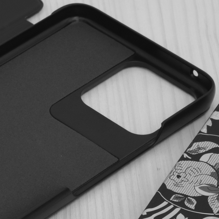 Husa tip carte Honor X8, eFold Book View, Negru [3]