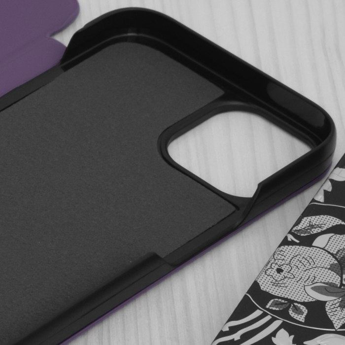 Husa tip carte iPhone 14, eFold Book View, Purple [3]