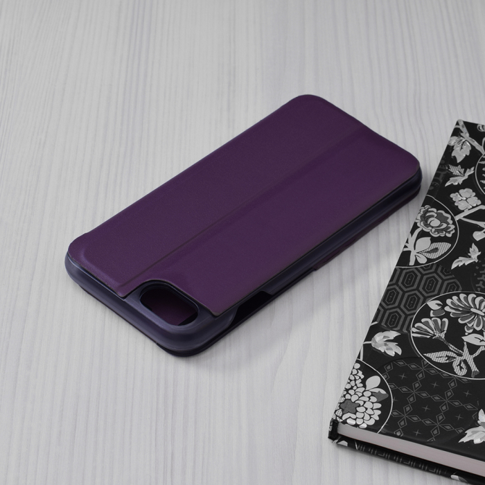 Husa tip carte iPhone 6 / 7 / 8, eFold Book View, Purple [2]