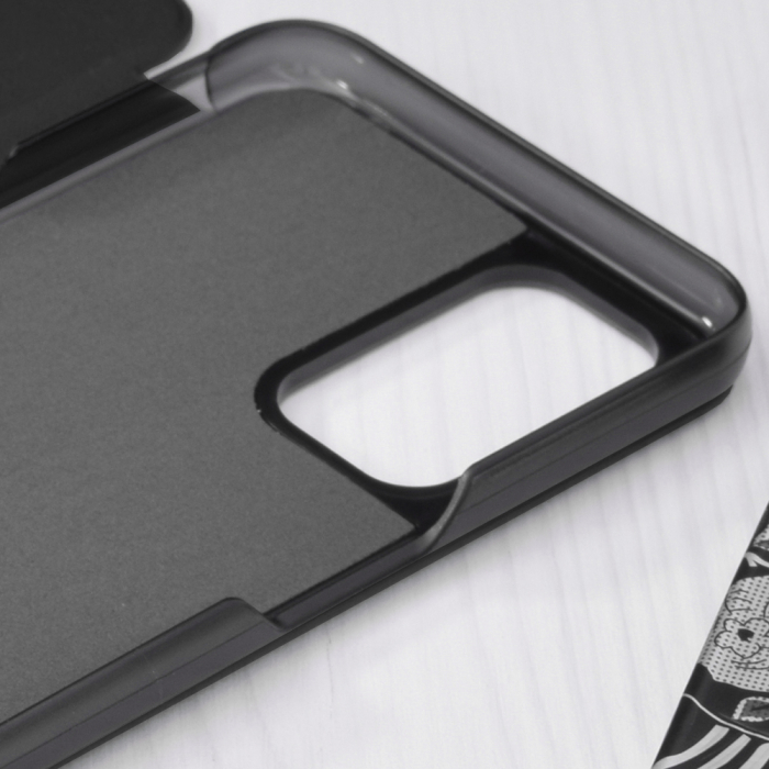 Husa tip carte OPPO A74 5G / A54 5G, eFold Book View, Negru [3]