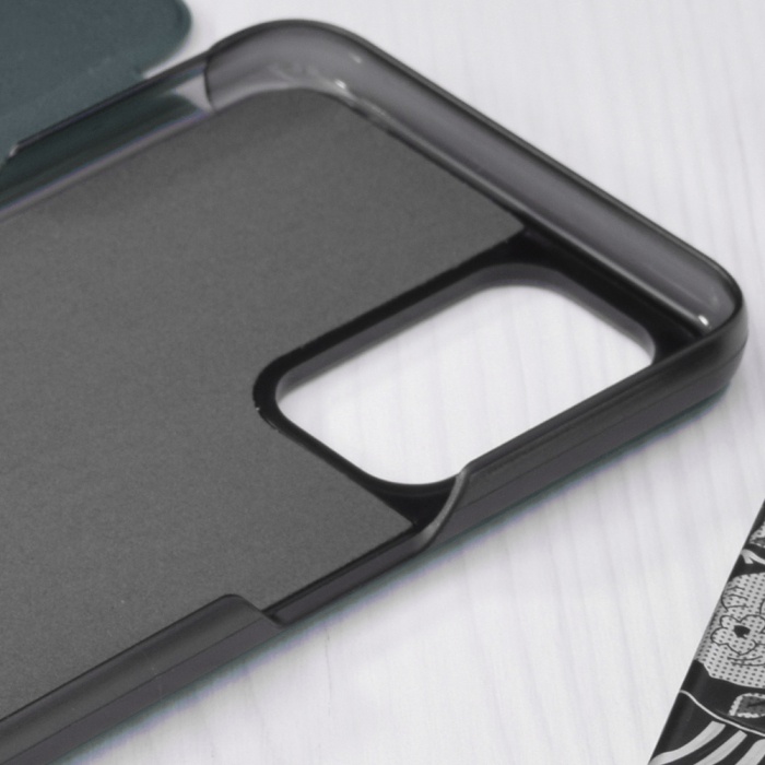 Husa tip carte OPPO A74 5G / OPPO A54 5G, eFold Book View, Dark Green [3]
