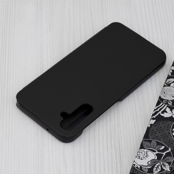 Husa tip carte Samsung Galaxy A14 4G / A14 5G, eFold Book View, Negru [2]