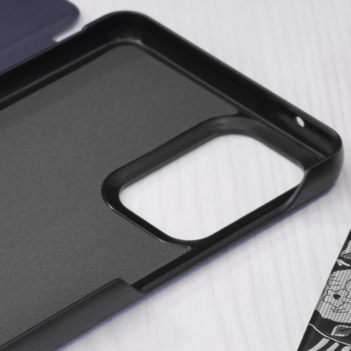 Husa tip carte Samsung Galaxy A73 5G, eFold Book View, Dark Blue [3]