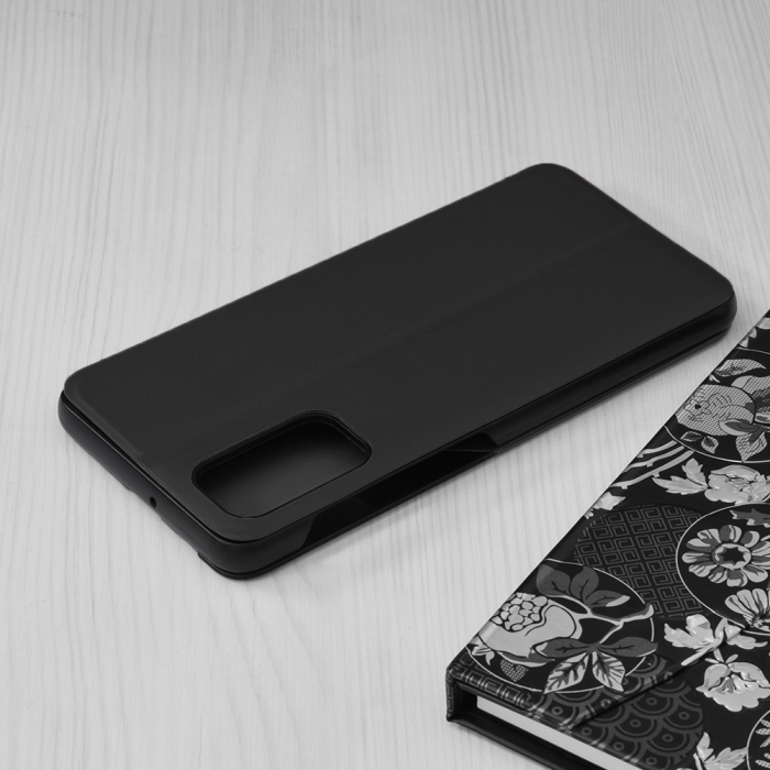 Husa tip carte Samsung Galaxy M52 5G, eFold Book View, Negru [2]