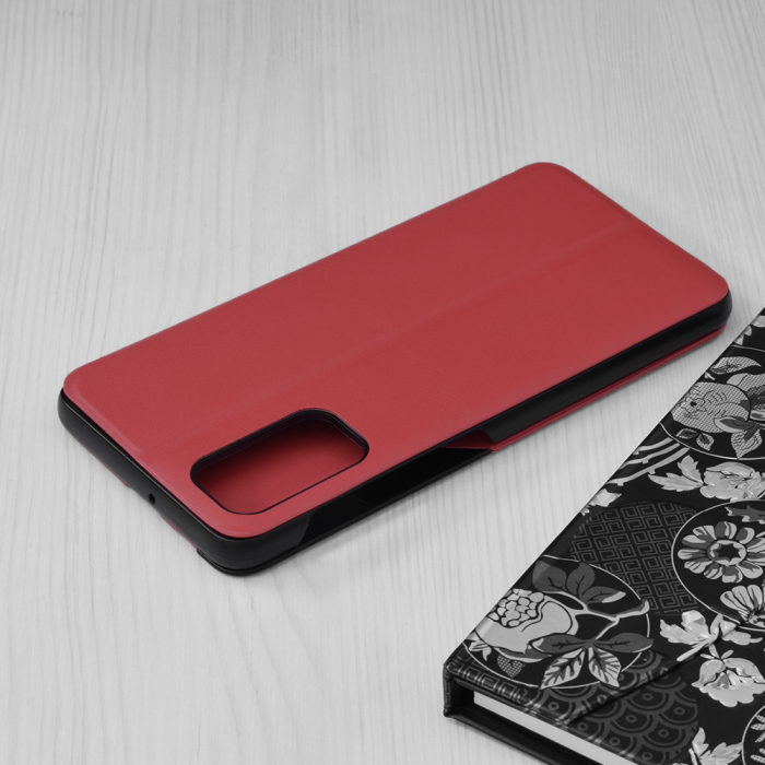 Husa tip carte Samsung Galaxy M52 5G, eFold Book View, Red [2]