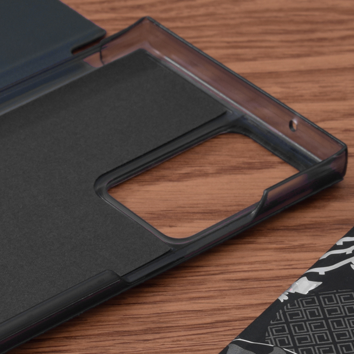 Husa tip carte Samsung Galaxy Note 20 Ultra, eFold Book View, Dark Blue [3]